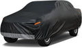 Kayme 7 Layers Truck Cover Waterproof All Weather, Heavy Duty Outdoor Pickup Cover Sun Uv Rain Protection, Universal Fit (Length Up to 240 inch) XL+.Black