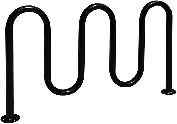 Sandbaggy Commercial Bike Racks - Galvanized Steel - Anti-Theft Design - In Ground, Apartments, Sidewalks, Industrial