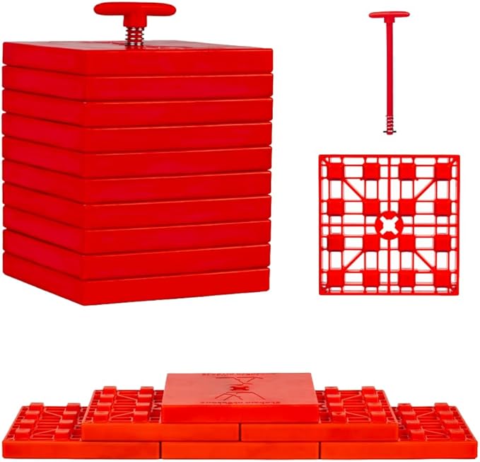 Andersen Hitches | 3636 | 2 Pack |Rated up to 120K | Andersen STAX - Stacking Levelers | Camper Leveler Stacking Blocks | Leveling System for Camper or RV