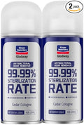 Glodway Whole Car Air Refresher Spray,Odor Eliminator Eliminates Strong Vehicle Odors,Cologne Scent-6 Ounce Spray Bottle (Plack of 2)