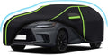 Car Cover for 2015-2024 RX350 RX450 RX500，PEVA Full Car Cover –Adding Cotton Protection, All-Weather UV, Dust, Snow Protection – Windproof Outdoor/Indoor Cover with Door Zipper
