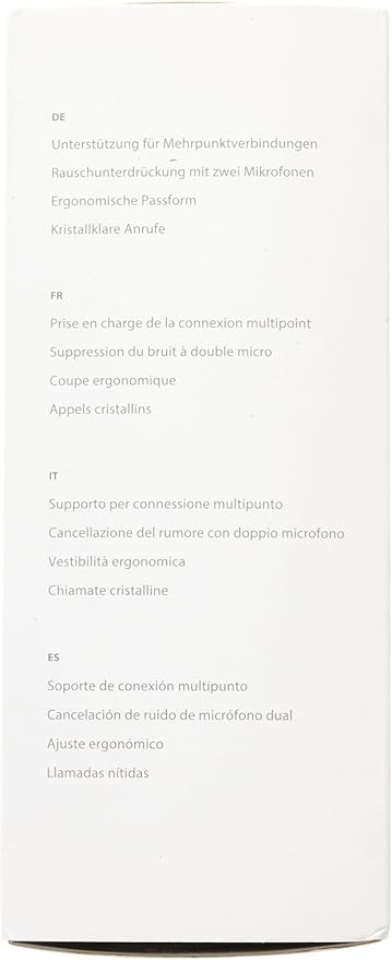 Alto Solo - Wireless Headset with Mic for Work with Qualcomm Bluetooth Solution, CVC Noise-Canceling for PC, Computer & Laptop, Charging Stand, Mute Button, Wired Headphones Option