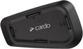 Cardo Systems Spirit Motorcycle Bluetooth Communication Headset, 2-Way Bluetooth, Thin 32mm Speakers, Waterproof, Universal Connectivity - Single Pack