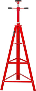 Stark USA Underhoist Tripod Stand 2 Ton Capacity High Lift Jack Stand Reach Under Hoist Stand High-Position Lift Range 4,000lbs Capacity, Red