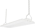 High Bay LED Shop Light 1.35FT 150W 22500LM 0-10V Dimmable 5000K Daylight 120-277V, Commercial LED Linear High Bay Lights for Warehouse Workshop Supermarket Stadium Library, ETL