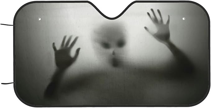 Alien trapped Car Windshield Sunshade Front Window Sun Visor Protector Foldable Shield Cover for Truck SUV