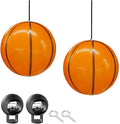 2PC Garage Parking Assistance Tennis Balls, Garage Car Stop Indicator, Garage Tennis Ball Parking Aid, Suitable for Parking aids for Home Garage. (Basketball)