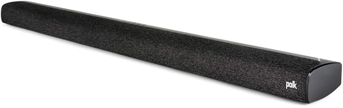 Polk Audio Signa S3 Sound Bar for TV & Wireless Subwoofer with Built-in Chromecast & Google Assistant, Low-Profile Design, Works with 8K, 4K & HD TVs, Bluetooth and Wireless Streaming