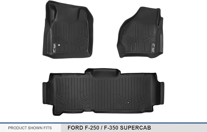 MAXLINER Custom Fit Floor Mats 2 Row Liner Set Compatible with -