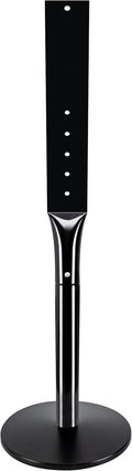 Heavy Duty Parking Sign Base Cast Iron 48" Parking Sign Post, Heavy Duty Cast Iron Sign Holder Base, Movable Sign Stand Suitable for Hanging Warning, Notice, Guiding Sign Display Stand (Black)