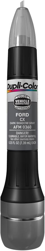 Dupli-Color AFM0360 Scratch Fix All-In-1 Exact-Match Automotive Touch-Up Paint – Ford Dark Shadow Gray – 0.25 oz. Paint Pen, 0.5 FL Oz (Pack of 1)