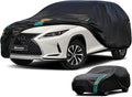 SUV Car Cover Custom Fit for Lexus RX 330 350 450 500(2016-2025), Waterproof All Weather for Automobiles, Outdoor Full Cover with Windproof Clip Straps.