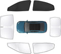 8pcs Car Window Shades for Toyota Camry 2025 Accessories,Windshield Side Rear Full Sunshade,Sun Visor UV Blocking, Privacy Protection and Blackout for Camping Outdoor