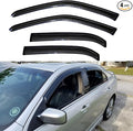 94550 Side Window Visor Wind Deflector, 4pcs Out-Channel Rain Guards Set fit for 2006 Lincoln Zephyr&2007-2012 Lincoln MKZ& 2006-2012 Ford Fusion&2006-2011 Mercury Milan