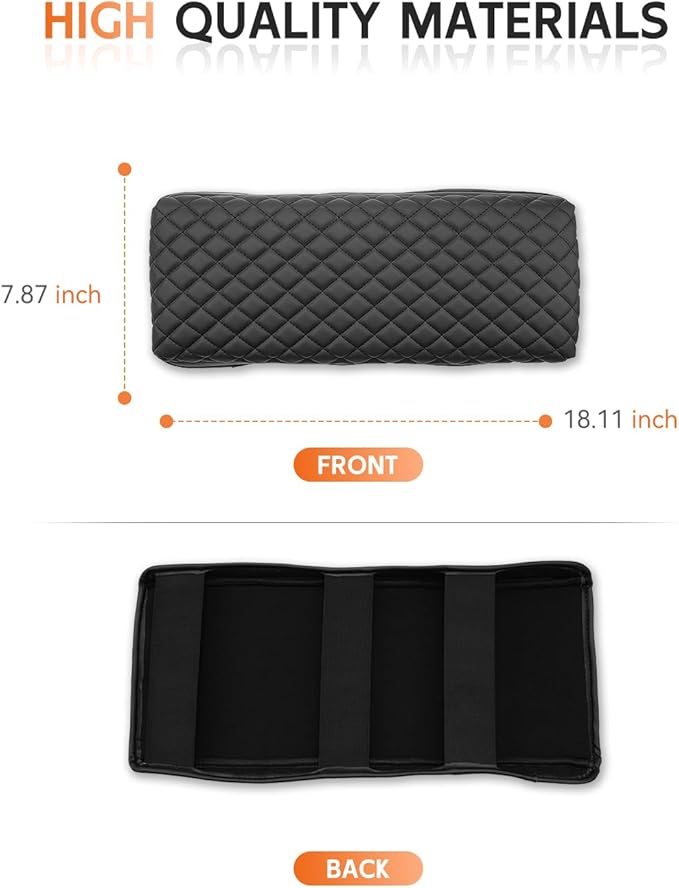 CDEFG for 2025 2026 Toyota Camry Center Console Cover Armrest Box Cover for Camry (LE, SE, XLE, XSE) Accessories Arm Rest Protector