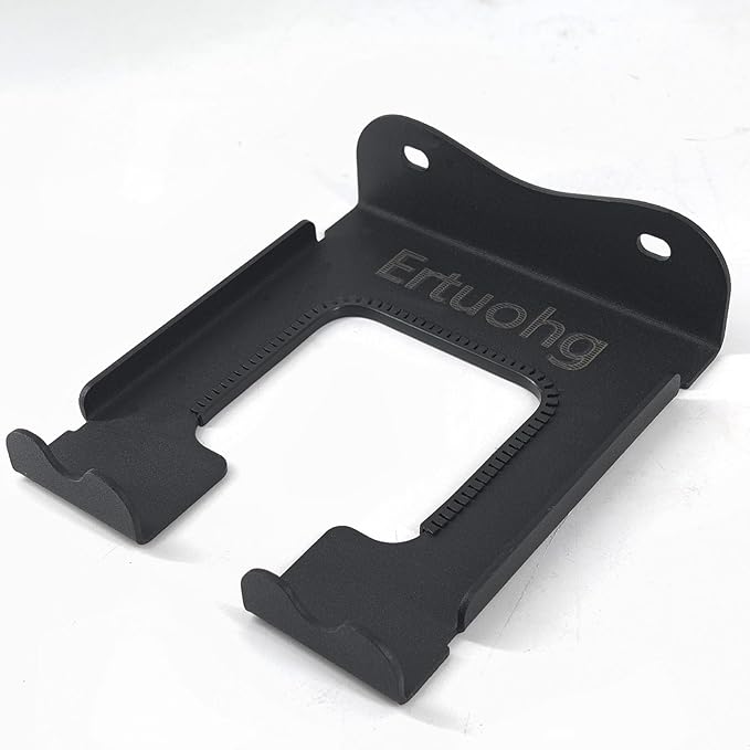 2PCS Garage Organizer Trimmer Rack, Heavy Duty Weeder Eater Hanger Trimmer Hanger, Weedeater Hangers for Garage Wall, Garden Tool Organizer, Tool Hangers for Garage Wall, Black Metal