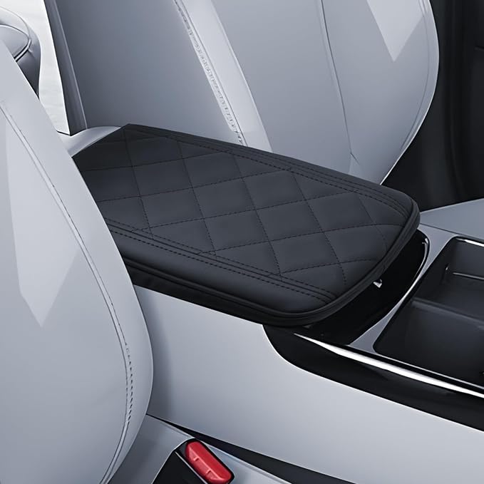 Armrest Cover for Hyundai Tucson 2025 Accessories Center Console Middle Lid Pad Protector for Car Elbow Rest