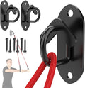 Resistance Band Wall Anchors System, Wall Mount Workout Anchors for Exercise Bands