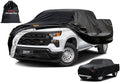 Kayme Truck Cover Custom Fit Chevy Silverado 1500(1998-2018) Regular Cab SB. Full Exterior Heavy Duty Outdoor Pickup Truck Car Cover Waterproof All Weather.Car Tarp for Wind Sun Dust Protection.