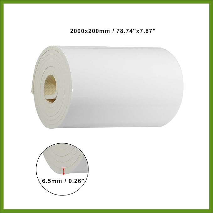 2000x200x6.5mm Car Garage Wall Guard Door Bumper Universal Protector Anti Collision Waterproof White Replace Parts Vehicle Components