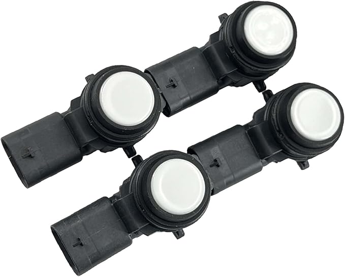FainWan 4PCS 66209261587 White Bumper PDC Parking Sensor Compatible with F20 F22 F30 F31 F84 F80
