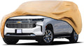 Heavy Duty Outdoor Car Cover Custom Fit for Chevy Suburban,Windproof All Weather Waterproof Sun Rain UV Dust Snow Protection Outdoor Car Covers