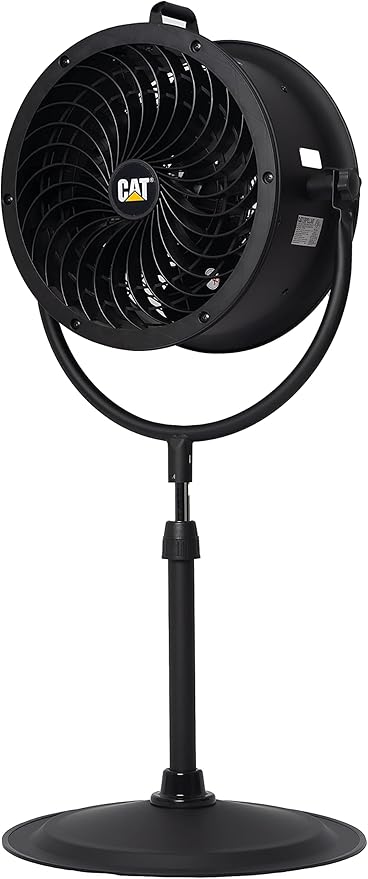 CAT Caterpillar® 14" HIGH VELOCITY PEDESTAL DRUM FAN, BLACK