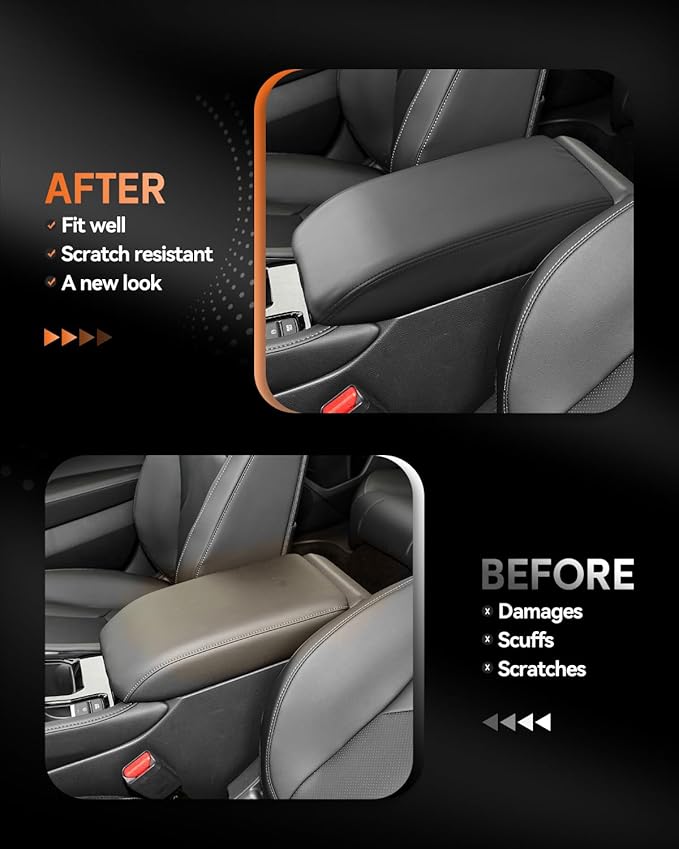 CDEFG for Honda Accord 2023-2025 Center Console Cover Armrest Box Cover for Accord (LX,SE) 2023 2024 2025 Accessories Console Arm Rest Protector
