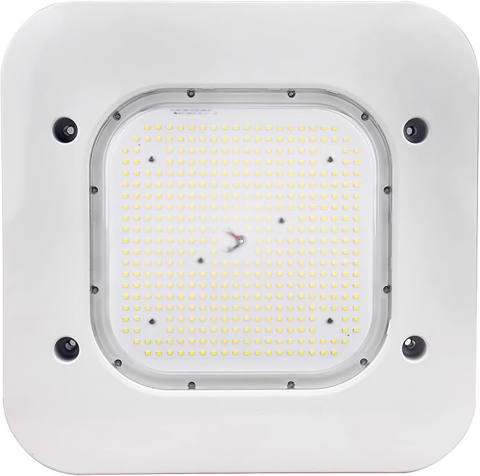 OSTEK LED Gas Station Canopy Light, 150W Carport Ceiling Light 5700K, Outdoor Rated (600W HID/HPS Equivalent), 90-277V IP65 DLC & UL Listed