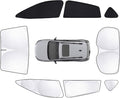 8pcs Car Window Shades for Subaru Crosstrek 2024 2025 2026 Accessories,Windshield Side Rear Full Sunshade,Sun Visor UV Blocking, Privacy Protection and Blackout for Camping Outdoor