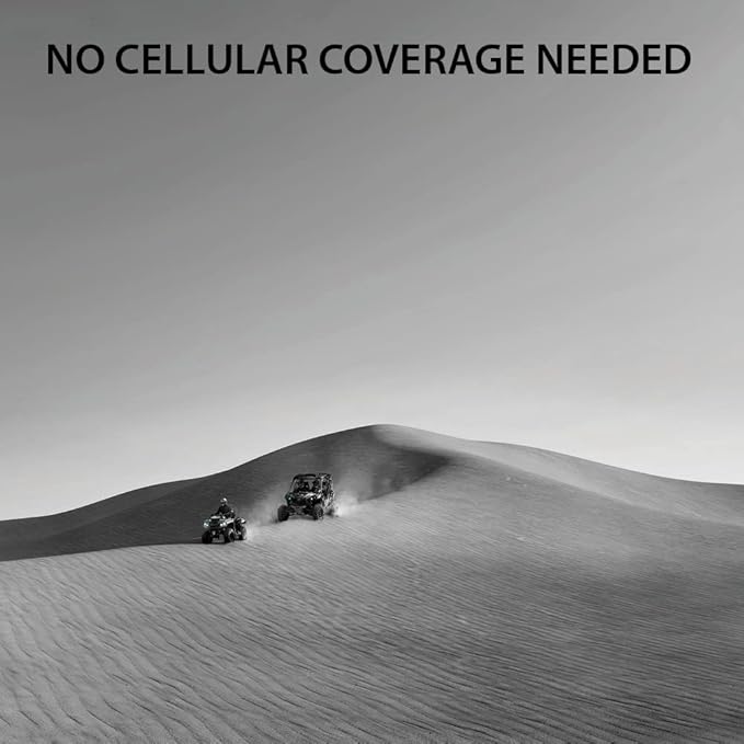 Cardo PACKTALK Edge Off-Road Vehicles ORV, Snowmobile, Side x Side, ATV Communication for Every Terrain - Duo Pack, Black