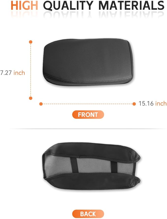 CDEFG for Nissan Sentra 2020-2025 Center Console Cover Armrest Box Cover for Sentra (S, SV, SR) 2020 2021 2022 2023 2024 2025 Accessories Console Arm Rest Protector