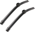 2 Wipers Factory Replacement For VW Touareg Porsche Cayenne 2008-2016 Original Equipment Windshield Wiper Blades Set - 26"+26" Side Lock (Set of 2) Not for J HOOK