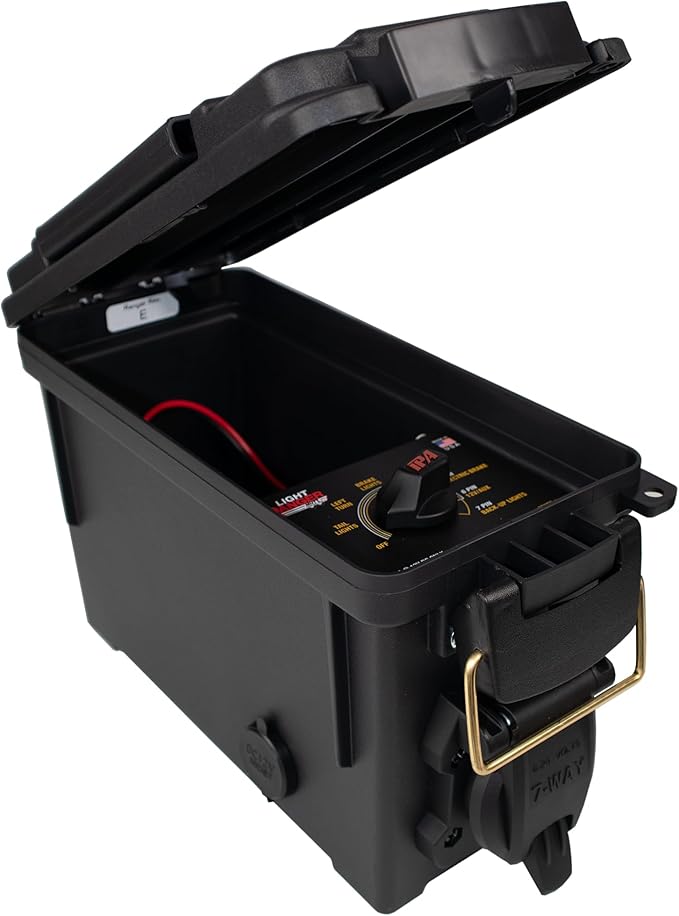 Innovative Products of America #9101 Light Ranger MUTT (7-Way Spade Pin Style with Adapter) Trailer Tester