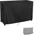 Kingling Outdoor Table Cover for Outdoor Bar Table, 78 Inch Waterproof Patio Bar Table Cover Outdoor Prep Table Covers - 78''L x 36''W x 43''H