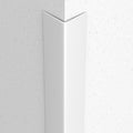 Proflex Wall Corner Protector - White Textured 2 inch x 60 inch - Pack of 6 - Self Adhesive Corner Guards for Walls Edge Protection – Easy to Apply – No Tools Needed