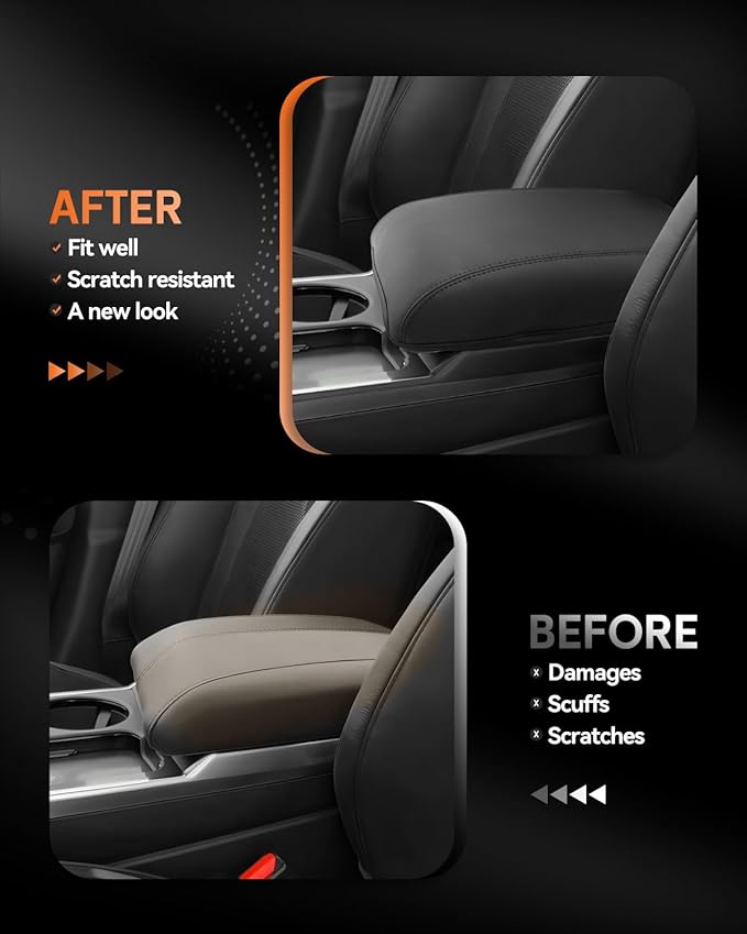 CDEFG for 2025 2026 Acura RDX Center Console Cover Armrest Box Cover for RDX A-Spec Accessories Console Arm Rest Protector