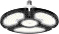 LED Garage Light 80W Deformable LED Ceiling Lights 12000 Lumens Led Shop Lights for Garage