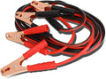 Auto Dynasty Heavy Duty 12Ft 10Gauge Booster Cables Power Jumper 200AMP Emergency Battery Start Car/Motorcycle