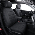 coverdream Custom Seat Covers Compatible with Select Honda CRV 2012 2013 2014 Models - Leatherette (Black,Full Set)