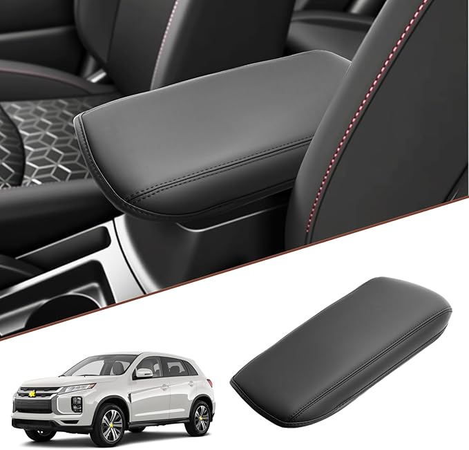 SKTU for 2021-2025 Mitsubishi Outlander Sport Center Console Cover for 2021-2025 Mitsubishi Outlander Sport Armrest Cover 2024 2025 Outlander Sport Accessories Outlander Sport Console Cushion-Durable