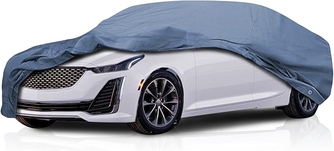 DaShield Ultimum Series Cadillac CTS-V 2016-2019 Sedan All Weather Protection Semi Custom Fit Dust, Sun, Snow, Rain Protection Indoor Outdoor