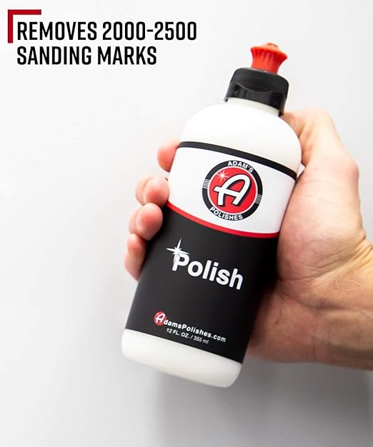 Adam's Polishes 2-Step Polishing System 12oz Combo - Silicone-Free, Body Shop Safe Formula - Quick, Professional Correcting and Polishing for Clear Coat, Gel Coat, Etc. (Perfecting Polish)