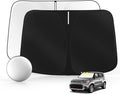 Windshield Sun Shade for Kia Soul 2014-2019 Foldable Sunshade Custom Fit Front Window Car Interior Accessories Protector Blocks UV Rays