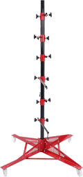 Kojem 72In Universal Auto Paint Rack Stand Tree Holder Adjustable Center Post Steel Powder Coated