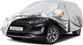 Kayme 6 Layers SUV Car Cover Custom Fit for Ford Escape (2000-2025) Waterproof All Weather for Automobiles, Outdoor Full Cover Rain Sun UV Protection.Silver