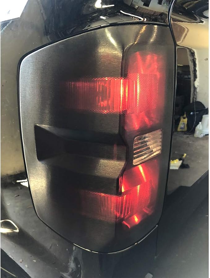 Luxe LightWrap Dark Metal Universal Headlight Tail Light Tint Kit (20” x 2 Yard)