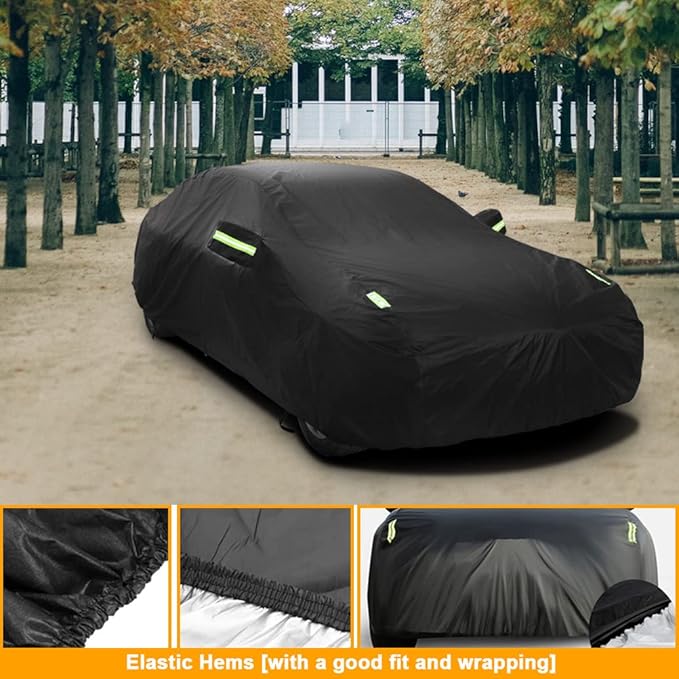 Custom Car Cover Compatible with Maserati Levante/Grecale 2026-2017 5-Door SUV, Waterproof All Weather Car Covers with Cotton Lining, Heavy Duty Rain Snow Sun Dust UV Cover for Outdoor Indoor