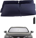 Windshield Sun Shade Umbrella Compatible with 2019-2025 Lexus UX Accessories: Custom Fit 240T Silver, Double Thickened Foldable Sunshade Window Sun Visor, Ultimate 99% UV Blocking for 200/250h/Premium