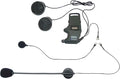 Sena SMH-A0302 Helmet Clamp Kit with Boom and Wired Microphones for SMH10 Bluetooth Headset, Black